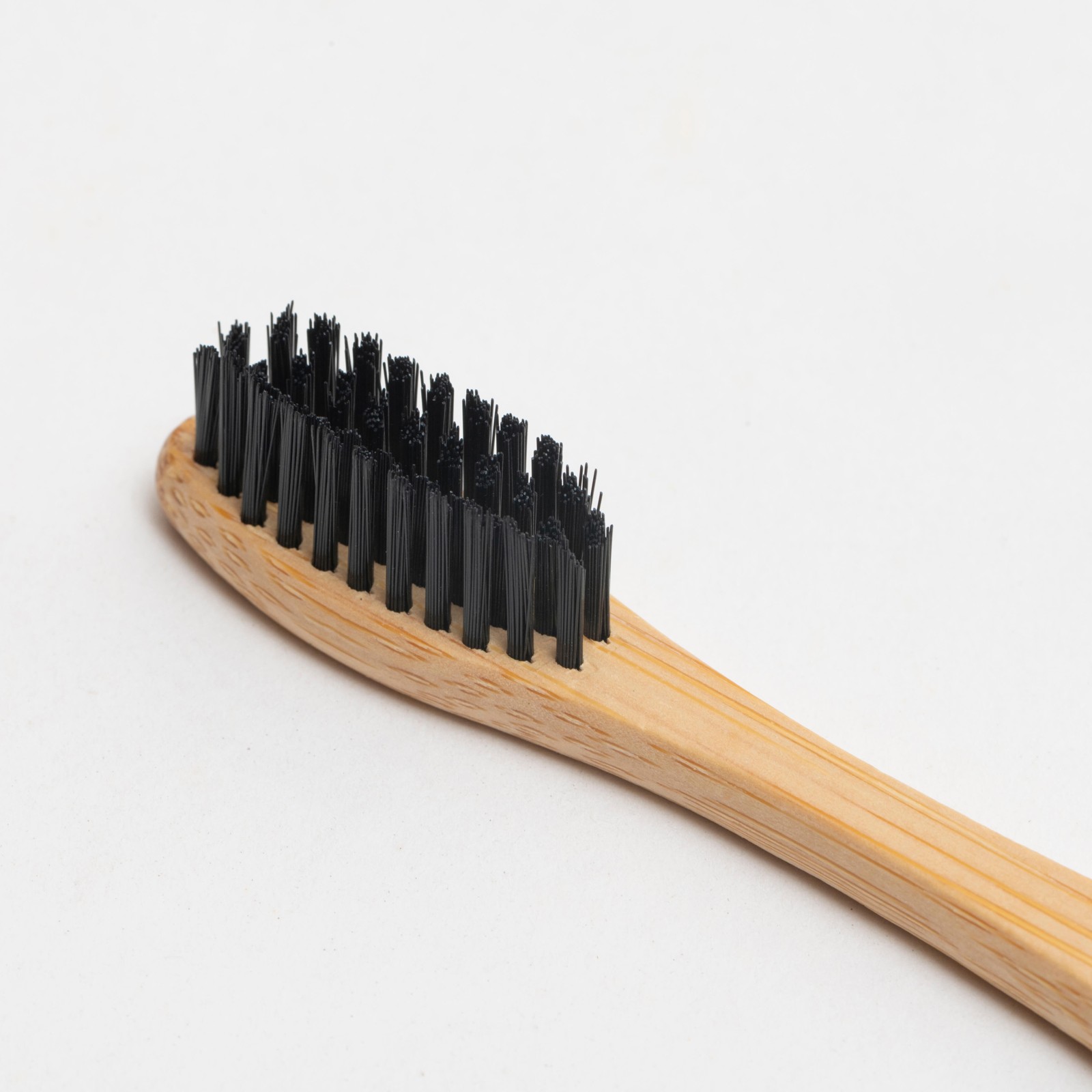 S Curve Charcoal Bristles Toothbrush alternative view