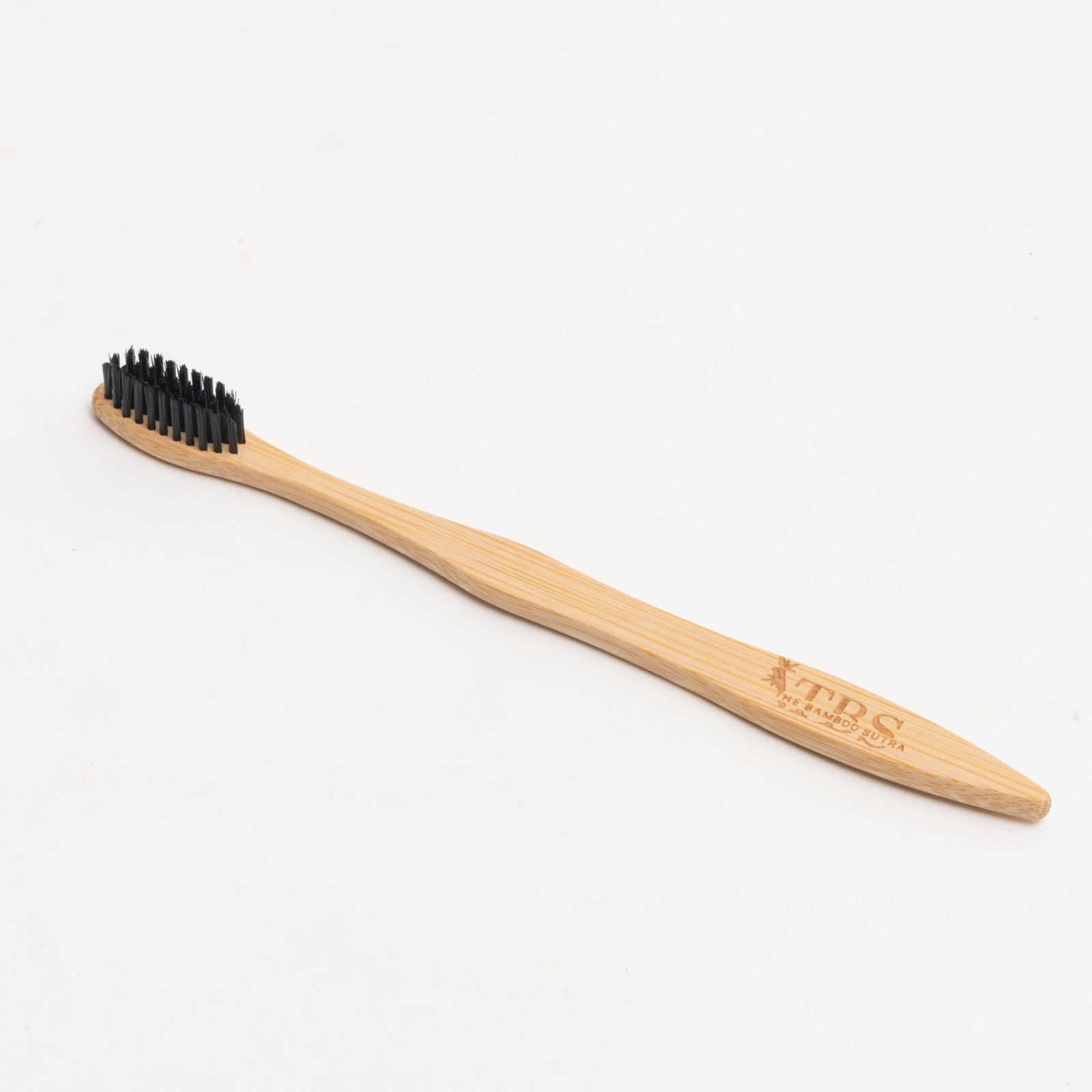 S Curve Charcoal Bristles Toothbrush alternative view