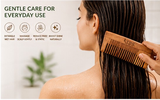 Big Shampoo Comb alternative view