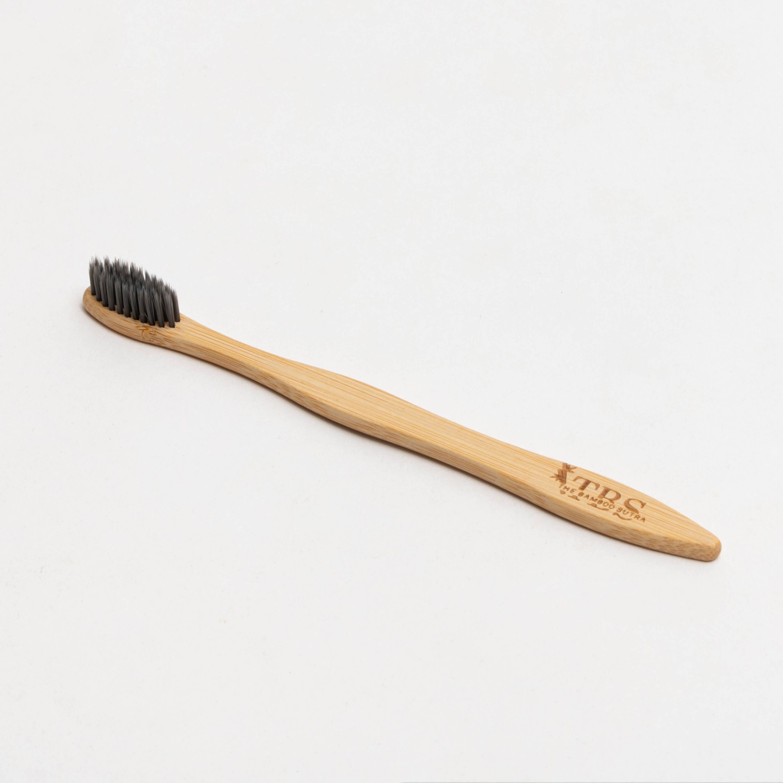 S Curve Fiber Color Bristles Grey  Toothbrush alternative view
