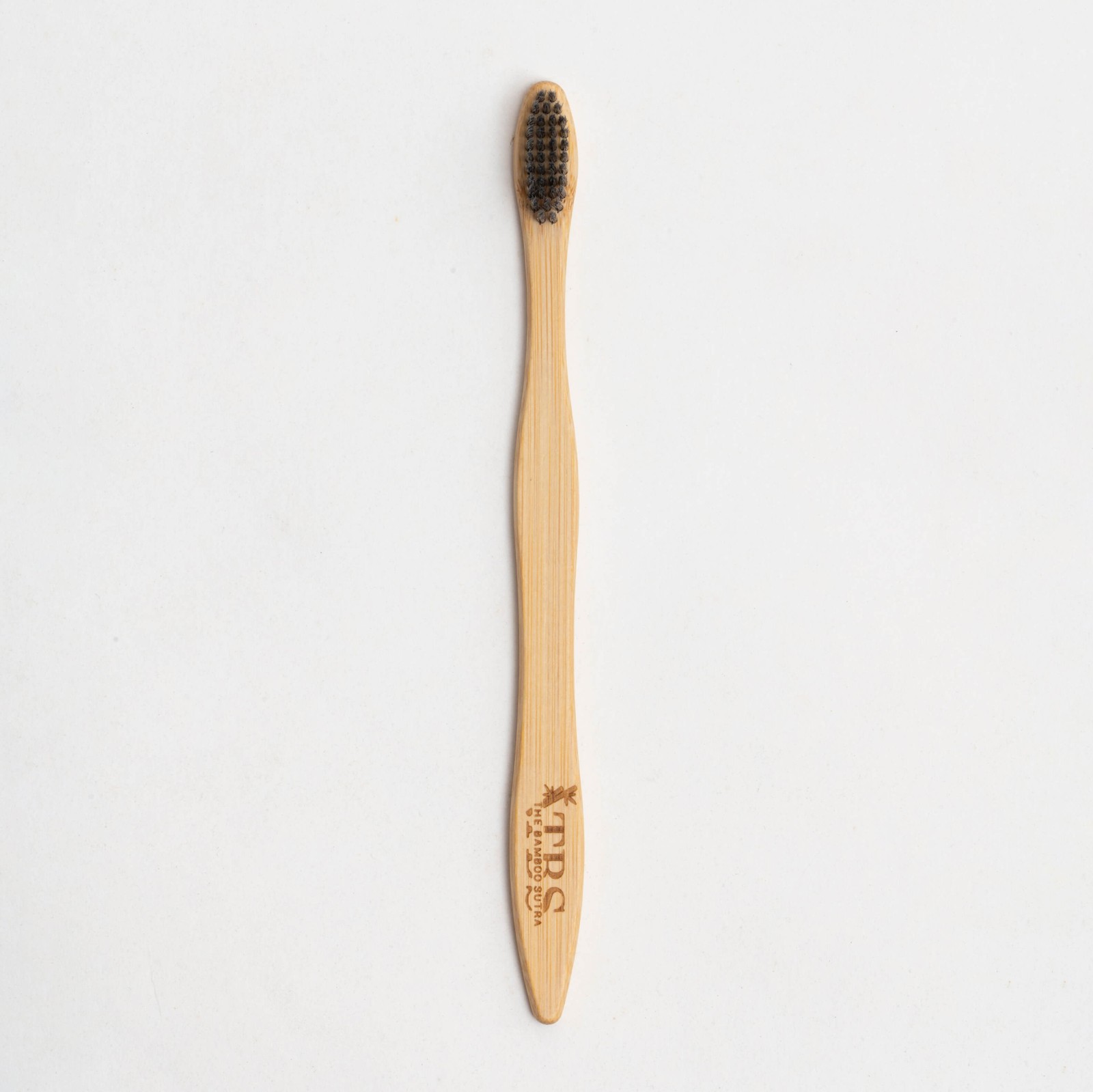 S Curve Fiber Color Bristles Grey  Toothbrush alternative view
